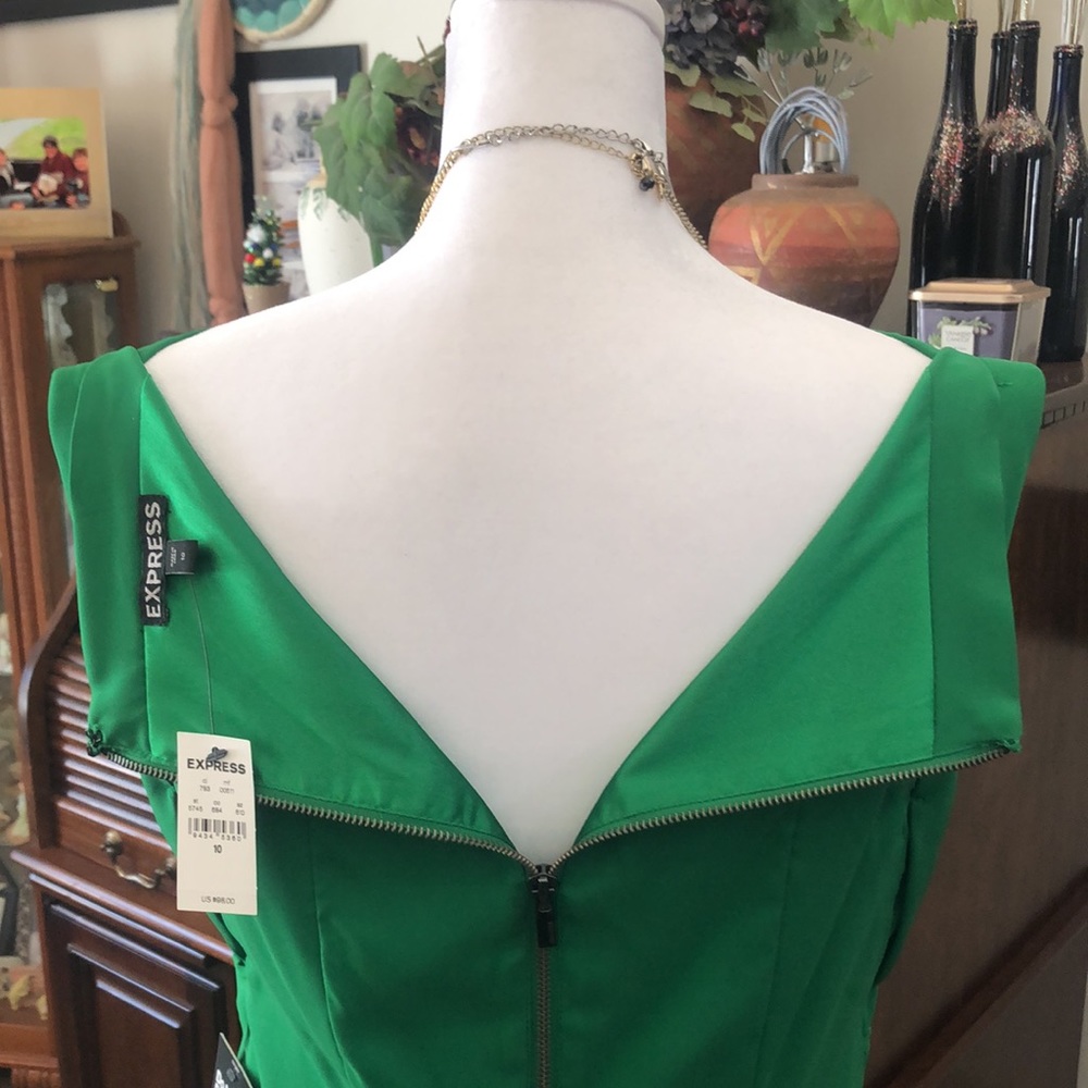 Express Sheath Dress Boldly in Green - Picture 14 of 16